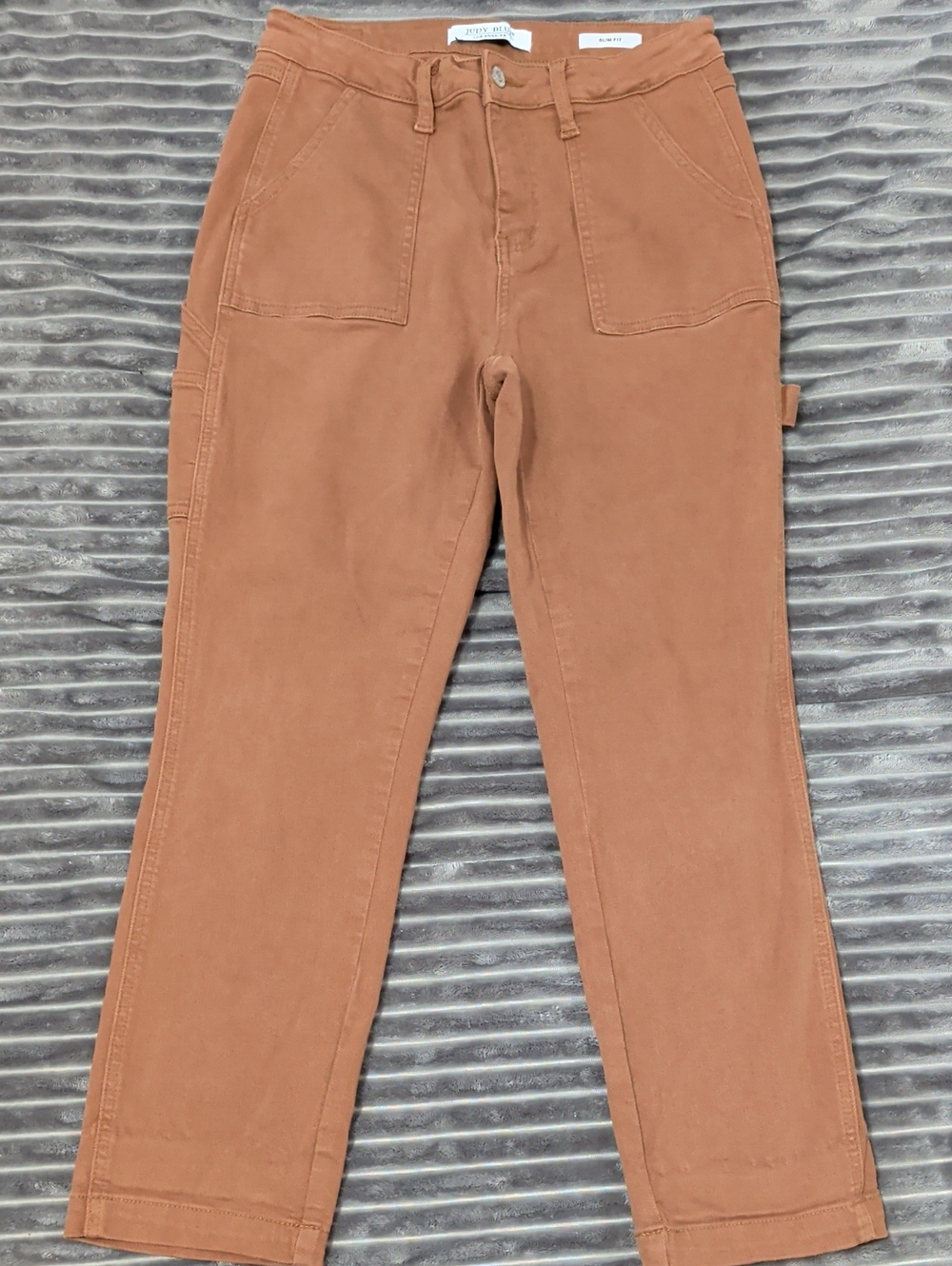 Judy Blue Rust-Tan Utility Woman's Cargo Pants